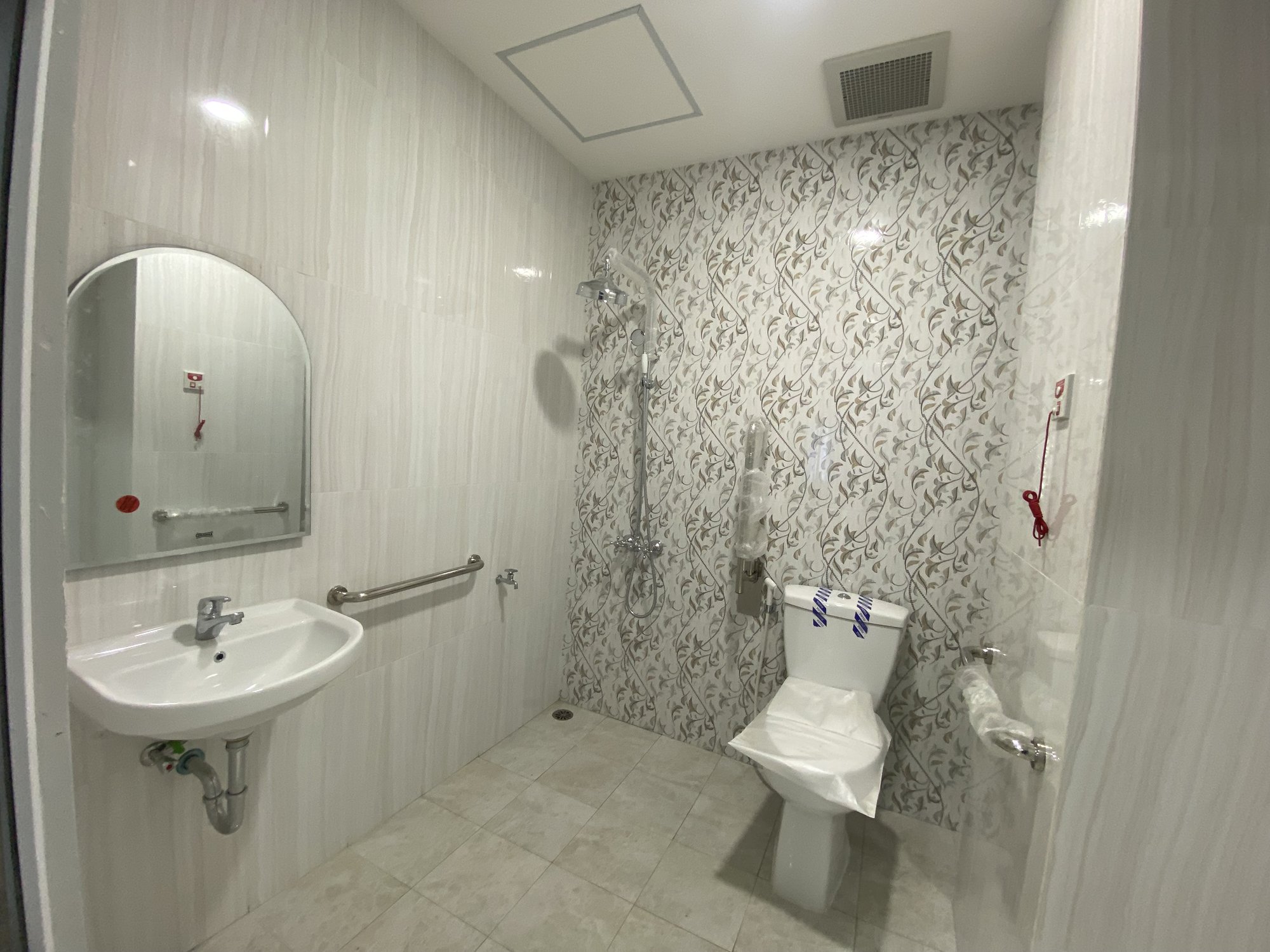 Completed inpatient bathroom facility