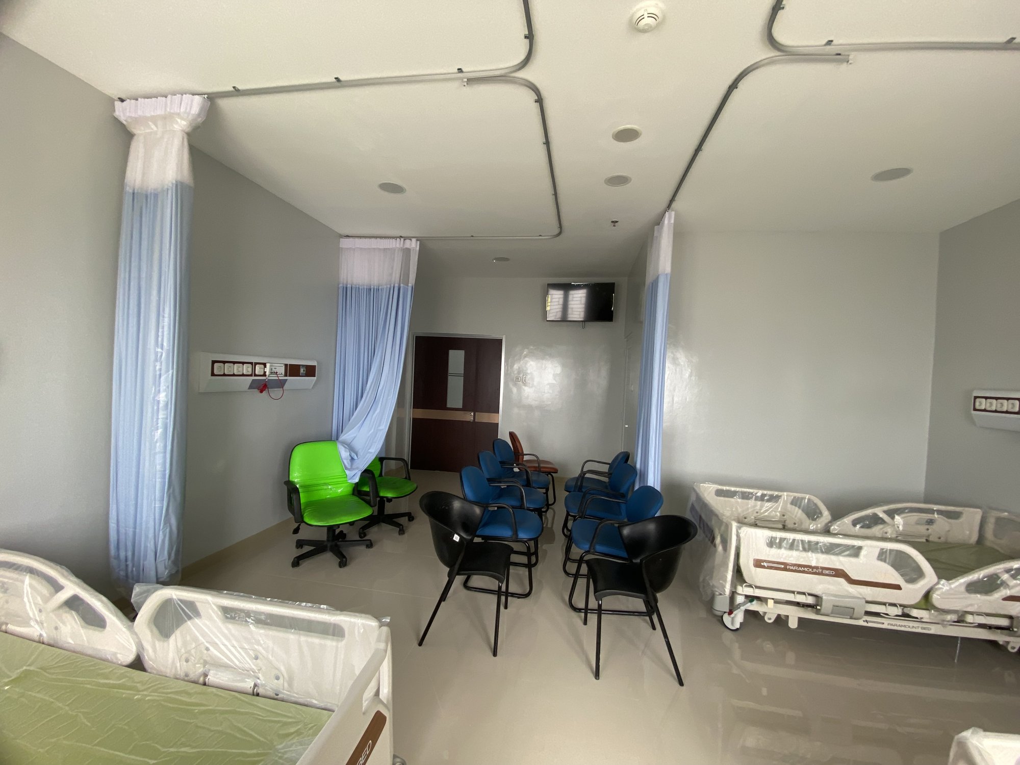 Completed inpatient room