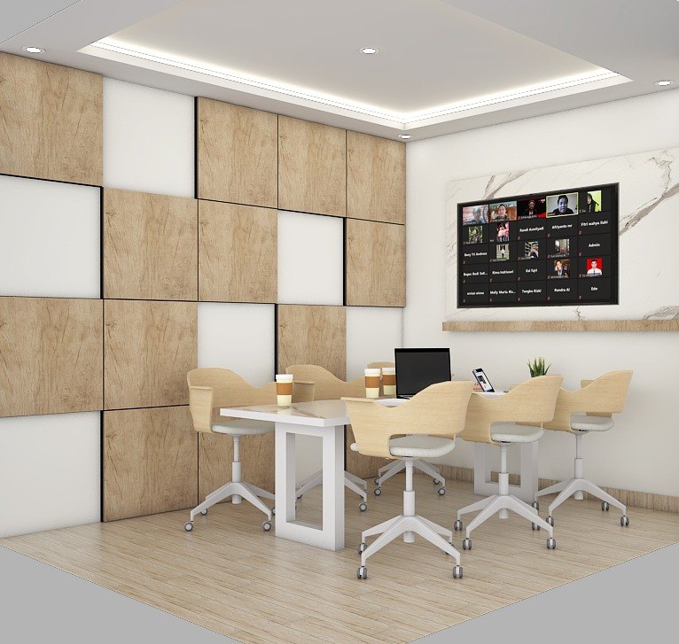 Office interior visualization