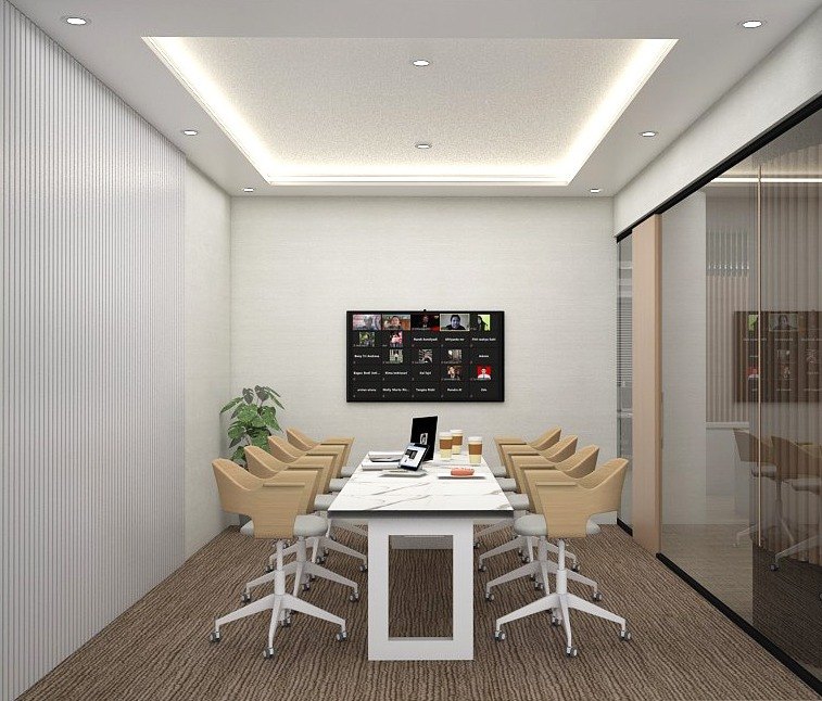Meeting room design visualization