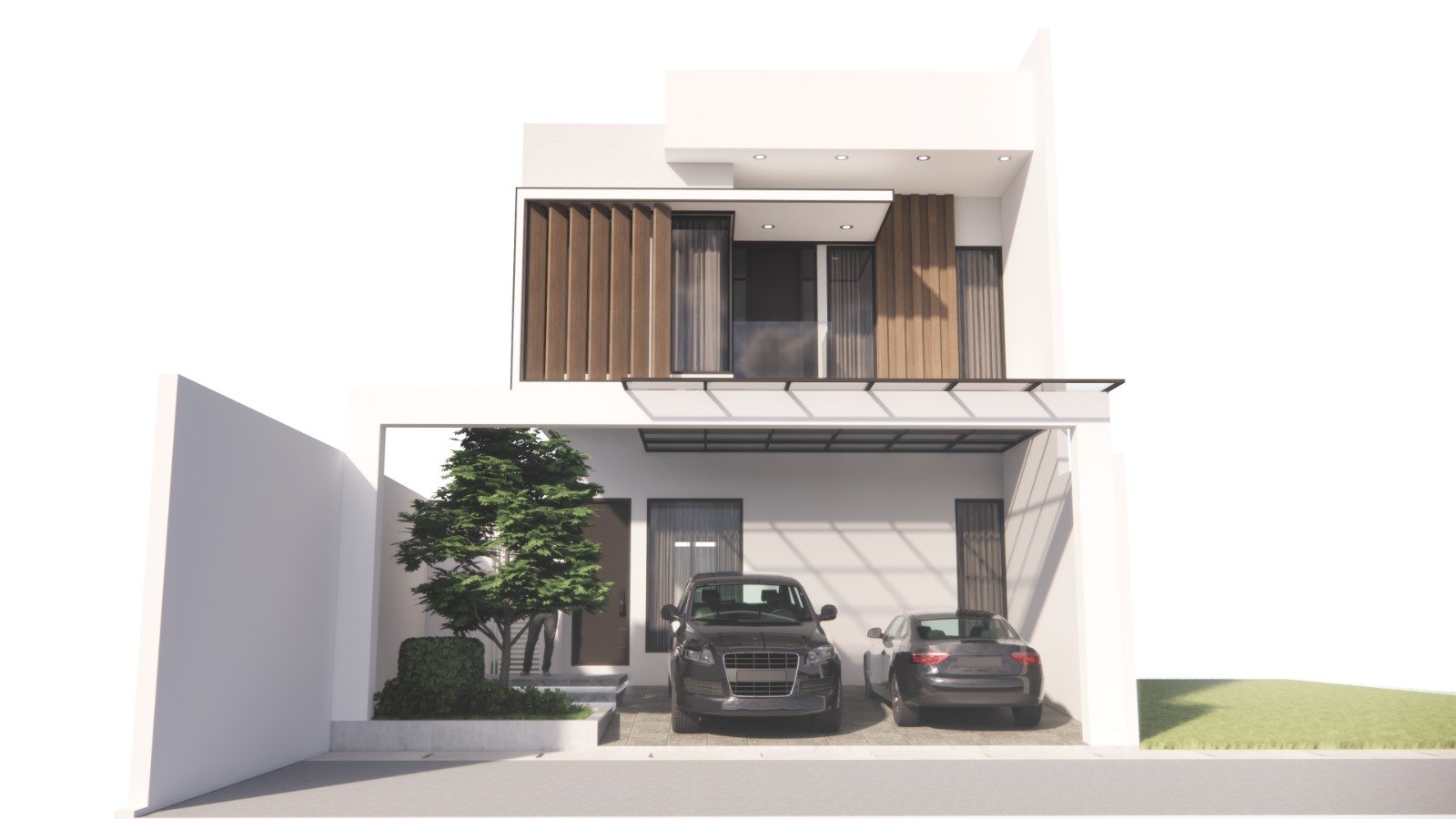 Residential design visualization — alternative view