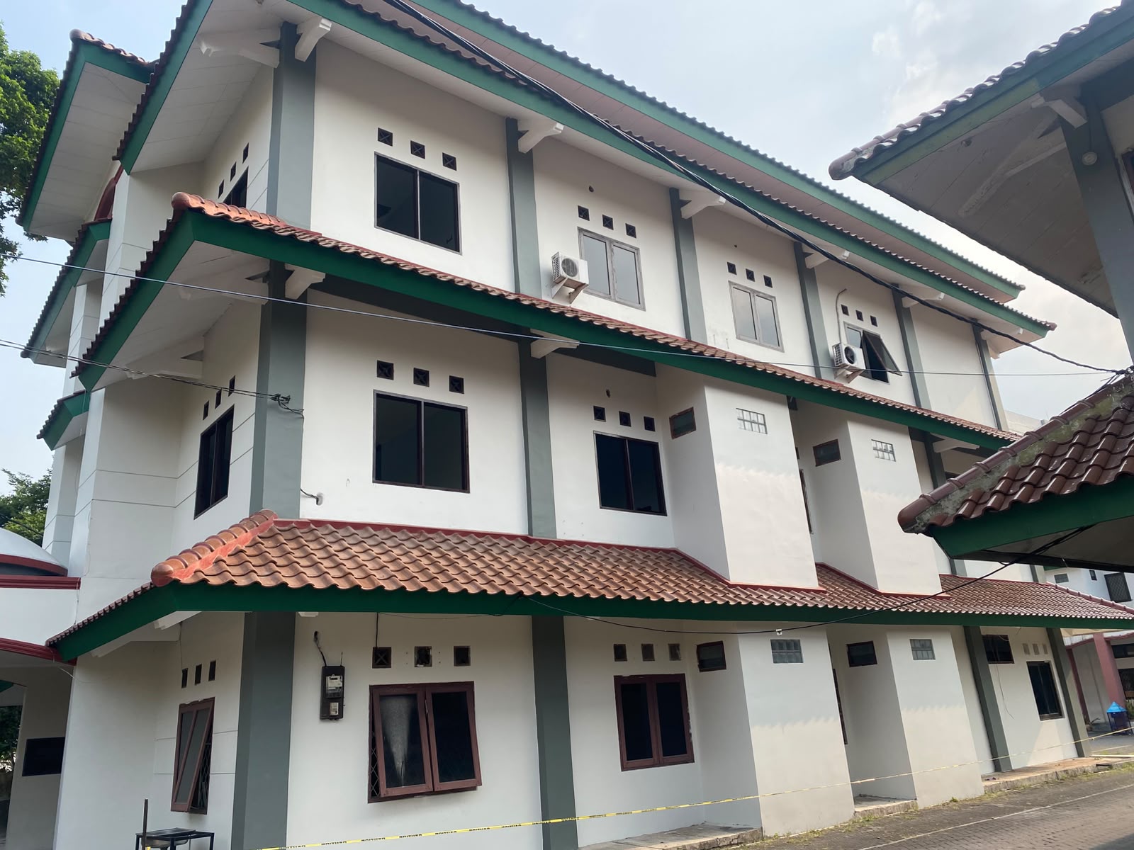 Completed building exterior — alternative view