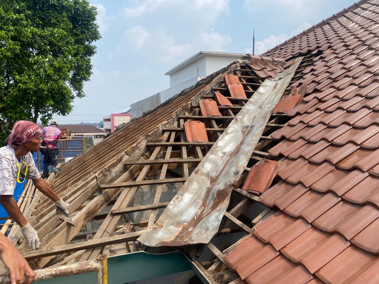 Existing roof renovation documentation